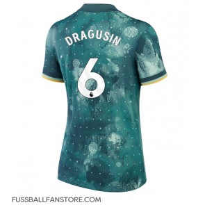 Tottenham Hotspur Radu Dragusin #6 Replik 3rd trikot Damen 2024-25 Kurzarm